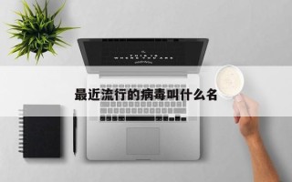 最近流行的病毒叫什么名