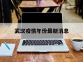  武汉疫情年份最新消息(武汉疫情年份最新消息数据)