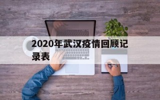  2020年武汉疫情回顾记录表(2020年武汉疫情回顾记录表格)