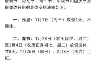 2021年疫情国家规定什么时候放假的简单介绍
