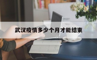 关于武汉疫情多少个月才能结束的信息