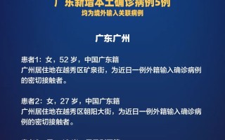 广东佛山最新疫情通报今天新增病例情况如何的简单介绍