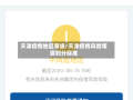  疫情风险等级全国最新查询系统(个人风险查询)