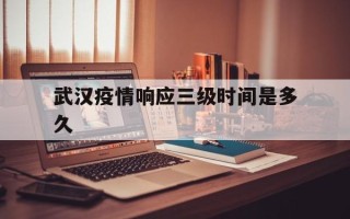  武汉疫情响应三级时间是多久(武汉同济医院)