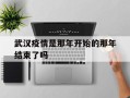  武汉疫情是那年开始的那年结束了吗(武汉疫情是那年开始的那年结束了吗视频)
