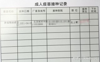  新冠疫苗是啥时候打的第一针(猫打针的疫苗顺序)