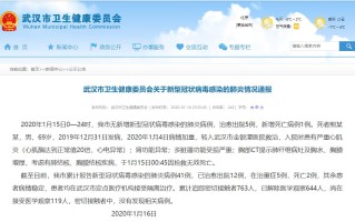  武汉新型冠状肺炎是什么时候开始爆发的(武汉新型冠状病毒是从什么时候开始发现的)