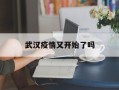  武汉疫情又开始了吗(武汉疫情又开始了吗现在)