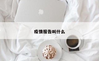 疫情报告叫什么