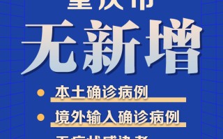  重庆疫情最新数据消息今天新增本土(重庆疫情最新数据消息今天新增本土病例)